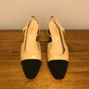 Chanel slingbacks